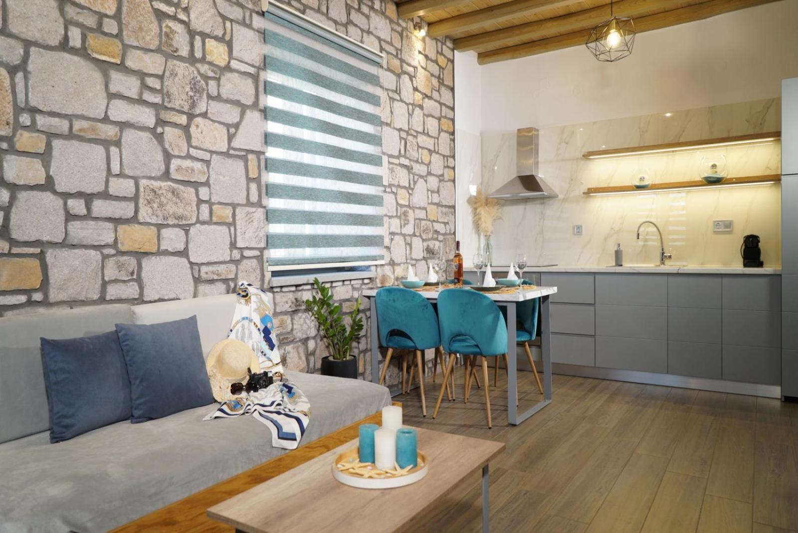Lithoessa Luxury Apartments Agios Ioannis Kaspaka Exterior foto